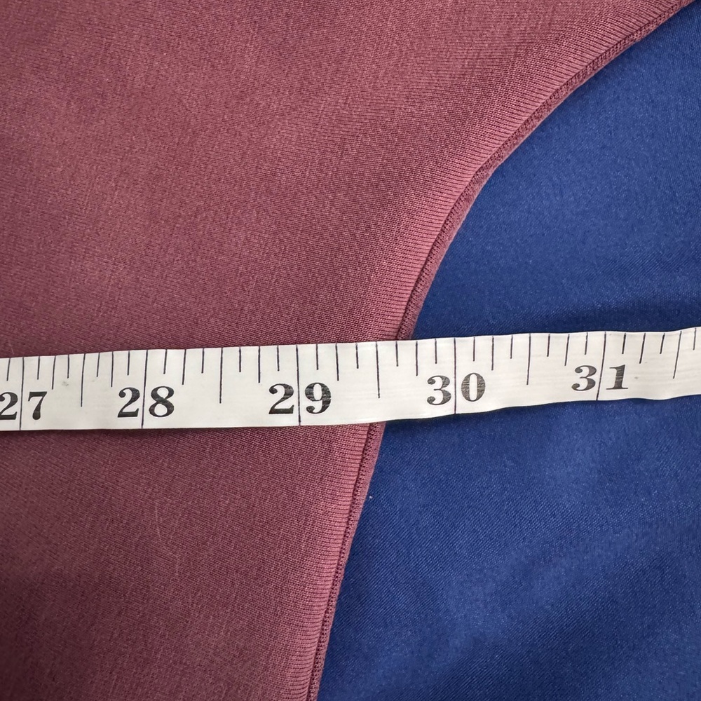 NWOT Lululemon Brushed Softstreme Funnel-Neck Zip Up Red Merlot - Picture 6 of 7